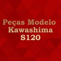 Peças bomba modelo kawashima s120