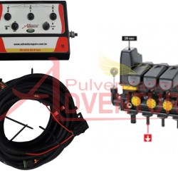 Conjunto elétrico controlador de água  3 vias