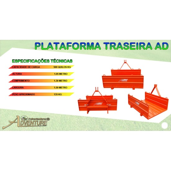 Plataforma traseira ad