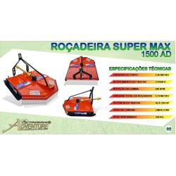 Roçadeira super max 1500 ad