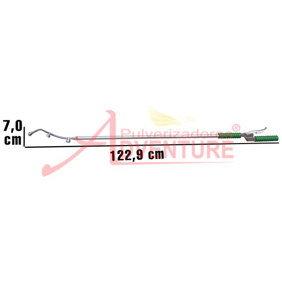 Conj. bastão com gatilho bico compl 80cm