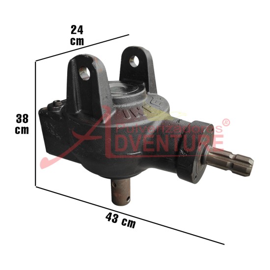 Caixa de transmissão ct17501-zh