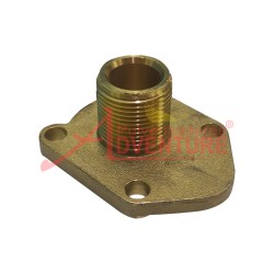 Flange macho rosca 3/4 latão