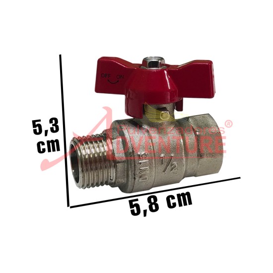 Registro de esfera 1/2" - 052951