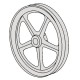 21 - polia s 22 7.5(190)x3/4" (33-33700)				