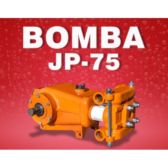 Bomba modelo jacto jp 75 - vazão máxima: 75l/min				